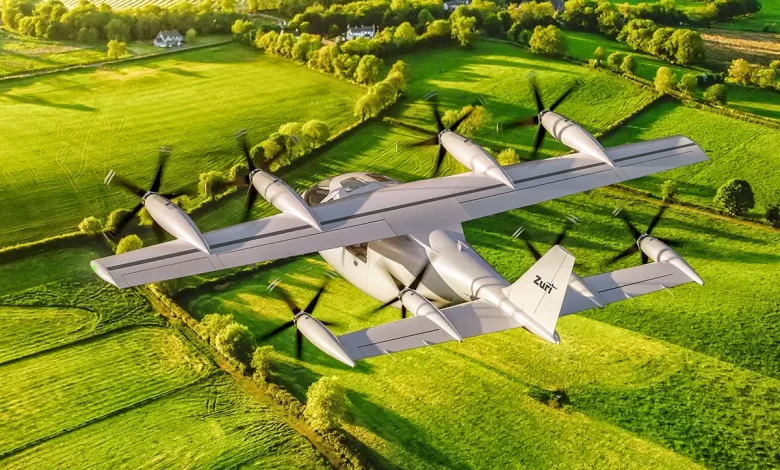 El Zuri e-VTOL será un taxi aéreo regional con autonomía de 700 km / ZURI