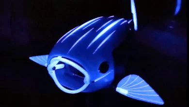 Este es Gilbert, un pez-robot creado en 3D para filtrar los bioplásticos en agua dulce / UNIVERSITY OF SURREY