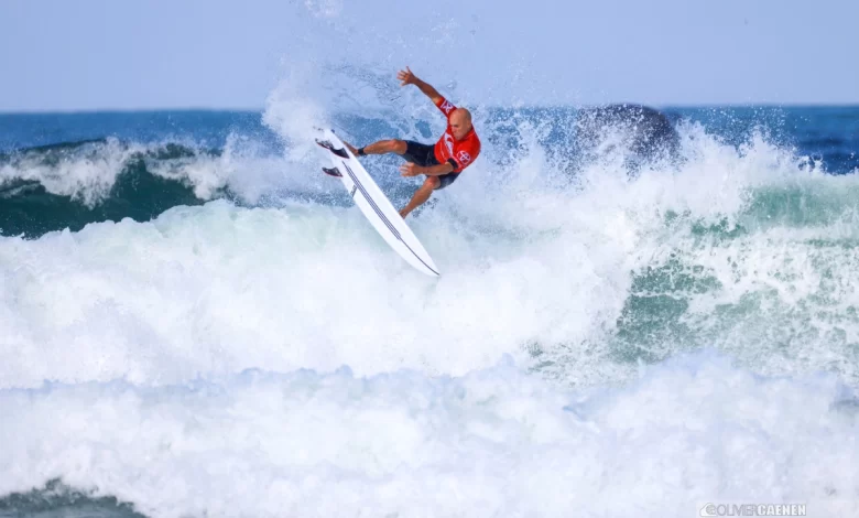 Kelly Slater demuestra que el talento no tiene edad ni límites.