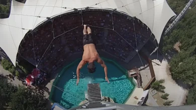Jóvenes atletas elevan el nivel del high diving con coreografías aéreas cada vez más complejas y espectaculares